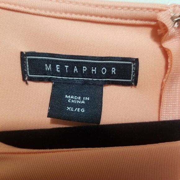 Metaphor Coral Dress XL NWT - Picture 3 of 9